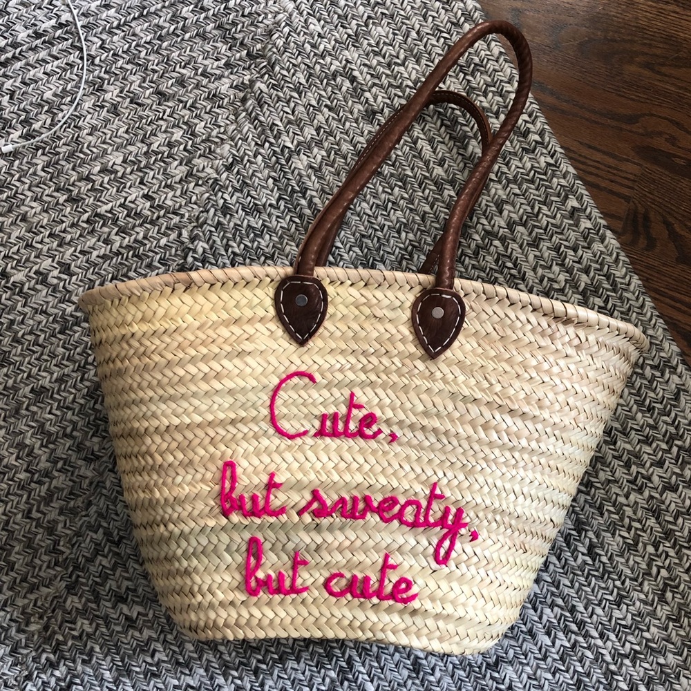 SoulCycle x Poolside beach tote